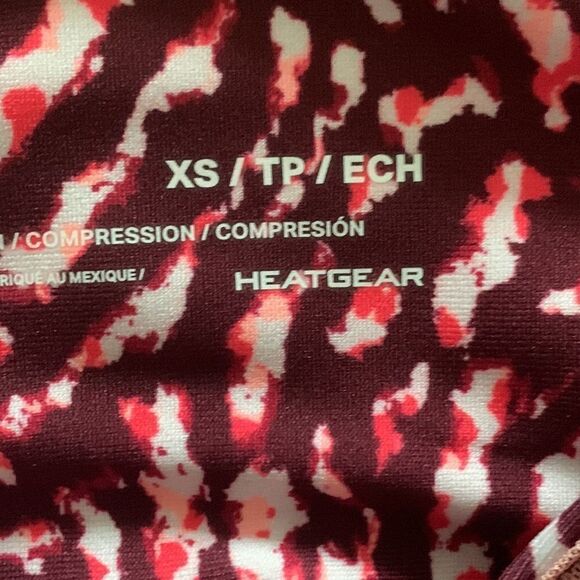 NWT Under Armour Pink and Purple Bike Shorts, XS - Picture 6 of 8